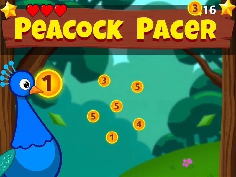 Peacock Pacer Game Screenshot
